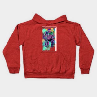 Floral Girl Kids Hoodie